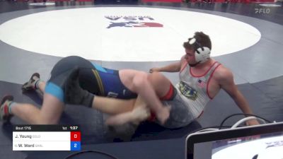 92 kg Rnd Of 32 - Jacob Young, Gold Rush Wrestling vs William Ward, Garlington Training Center