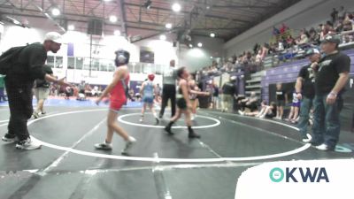 75 lbs Rr Rnd 2 - Creed Houston, Skiatook Youth Wrestling vs Oak Wright, Team Tulsa Wrestling Club
