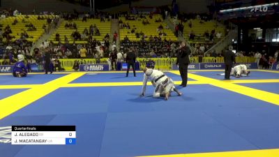 JEFF ALEGADO vs JEFF MACATANGAY 2024 Master International IBJJF Jiu-Jitsu North American Championship