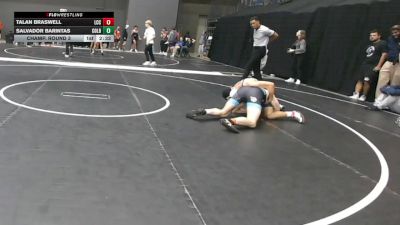 157 lbs Champ. Round 3 - Talan Braswell, Labette Community College vs Salvador Barintas, Colby Community College