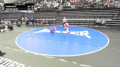 5A 235 lbs Champ. Round 1 - Maycee Hales, Box Elder vs Katee Socci, Bountiful