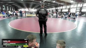 155 lbs 1st Place Match - Isabella Morgan, Corner Canyon vs Katie Law, Herriman