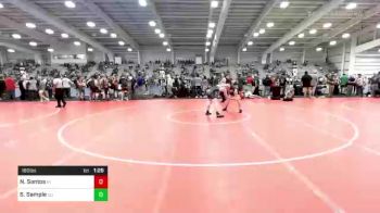 160 lbs Round Of 64 - Nolan Santos, RI vs Sullivan Sample, CO