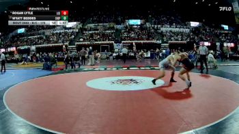 Champ. Round 1 - Rogan Lytle, Lincoln County (Eureka) vs Wyatt Beddes, Shepherd