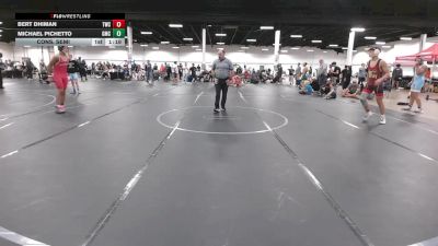 92-96 lbs Cons. Semi - Michael Pichetto, Grit Mat Club vs Bert Dhiman, Talents Wrestling Club