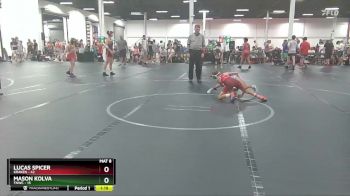 64 lbs Round 1 - Mason Kolva, TNWC vs Lucas Spicer, Kraken