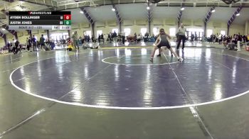 125 lbs Cons. Semi - Justin Jones, Bloomsburg Unattached vs Ayden Bollinger, Unattached Indiana