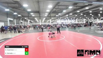 49 lbs Consi Of 4 - Declan Espinosa, Rough House vs Ezekiel Estrada, Martinez School Of Wrestling