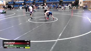 126 lbs Round 3 - Grant Firme, Sedgwick County/Fleming vs Ryder Nichols, Millard South JV