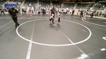 37 lbs Rr Rnd 3 - Grayson Beene, Tulsa Blue T Panthers vs Rush Wilson, Barnsdall Youth Wrestling