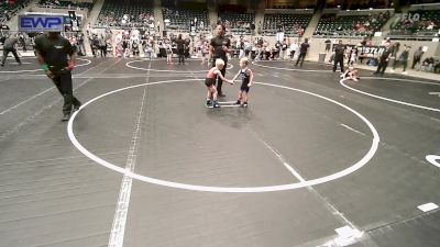 37 lbs Rr Rnd 3 - Grayson Beene, Tulsa Blue T Panthers vs Rush Wilson, Barnsdall Youth Wrestling