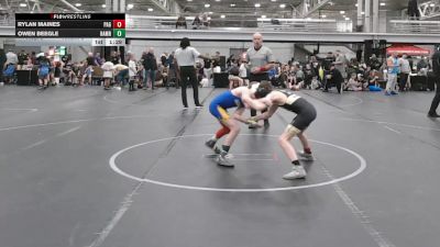 80 lbs Round 3 (4 Team) - Owen Beegle, Hammers vs Rylan Maines, PA Gold