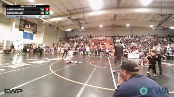 64 lbs Rr Rnd 1 - Camryn Price, Team Tulsa Wrestling Club vs Sofie Mcnatt, HURRICANE WRESTLING ACADEMY