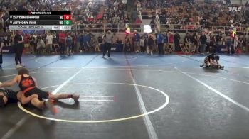 115 lbs Cons. Round 2 - Anthony Rini, West Geauga vs Zayden Shafer, West Liberty