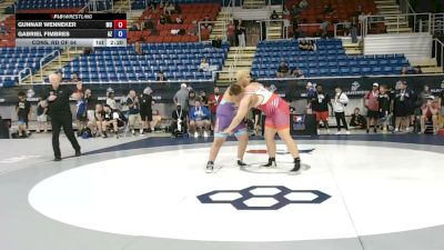 285 lbs Cons. Rd Of 64 - Gunnar Wenneker, Missouri vs Gabriel Fimbres, Arizona