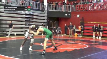 150 lbs Quarterfinal - Stephen Cook, Dubuque Hempstead vs Bryant Walker, Iowa City, Liberty