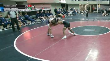 133 lbs Semis & 1st Wrestleback (8 Team) - Yontan Samuel, Apple Valley, MN vs Ashton Charmoli, Saint Francis, MN