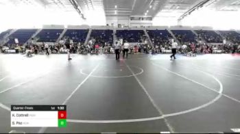 130 lbs Quarterfinal - Kaitlyn Cottrell, Pioneer Grappling vs Sabrina Paz, New Mexico Bad Boyz