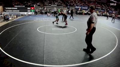 D 2 126 lbs Quarterfinal - Kyson Evans, Brusly vs Jayden Jamison, Archbishop Shaw