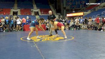 152 lbs Cons 4 - Jewel Gonzalez, New Jersey vs Michelle Kamyshin, California