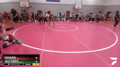 165 lbs Round 3 (8 Team) - Jace Burns, Louisianimals Red vs Diego Barron, Rockwall Training Center