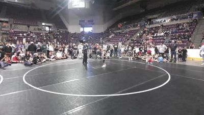 49.5-50.5 lbs Champ. Round 1 - Brooks Perry, Palmer Divide Wrestling Inc. vs Asiah Flores, Glory Wrestling Academy
