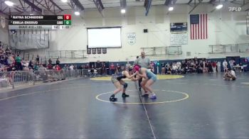 125 lbs 1st Place Match - Emilia Ensrud, Canby vs Rayna Schneider, Centennial