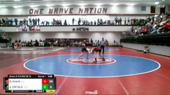 150 lbs Semis & 3rd Wb (16 Team) - JESSIE COFIELD, Commerce Hs vs Dane Kracht, Social Circle