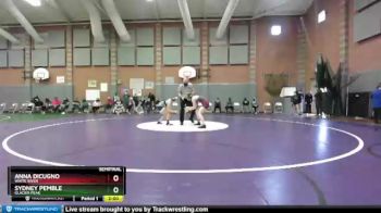 120 lbs Semifinal - Sydney Pemble, Glacier Peak vs Anna Dicugno, White River
