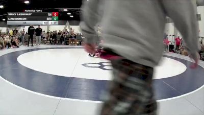 55 lbs Round 4 (6 Team) - Liam Donlon, Ruthless Wrestling Club vs Vinny Lashaway, Team Ohio