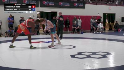 125 kg 1st Place Match - Dreshaun Ross, Cowboy RTC vs Michael Mocco, Hawkeye Wrestling Club