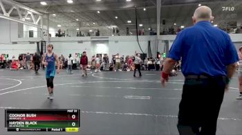 98 lbs Round 6 (8 Team) - Coonor Bush, Bearcats vs Hayden Black, 84 Athletes