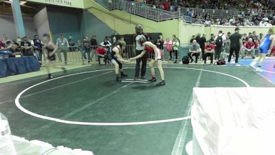 101 lbs Round Of 64 - Isak Whitten, McLoud vs Jaxon Kennedy, Yukon