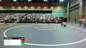 141 lbs Quarterfinal - Cesar Avelar, Clackamas vs John Alden, UNATT-Wyoming