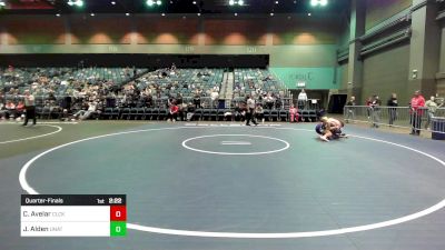 141 lbs Quarterfinal - Cesar Avelar, Clackamas vs John Alden, UNATT-Wyoming