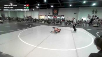 73 lbs Semifinal - Dawson Willford, Grindhouse WC vs Ares Duarte, California Grapplers