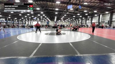 182 lbs Consi Of 32 #2 - Braylen Depinet, OH vs Holden Hart, TX