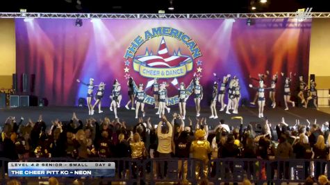 The Cheer Pitt KC - Neon [2026 L4.2 Senior - Small Day 2] 2026 The American Heartland Omaha Nationals