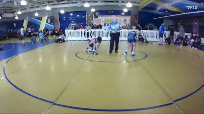 126 lbs Semis & Wb (16 Team) - Tyson Warner, Longwood WC vs Justo Medina, Wild Horse Riders
