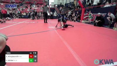 55 lbs Rr Rnd 2 - Easton Klinglesmith, Perry Wrestling Academy vs Chance Wilder, Blue Knights