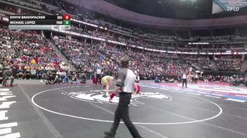 144-5A 1st Place Match - Michael Lopez, Ponderosa vs Ethyn BravoPacker, Brighton