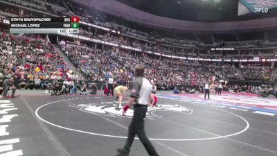 144-5A 1st Place Match - Michael Lopez, Ponderosa vs Ethyn BravoPacker, Brighton