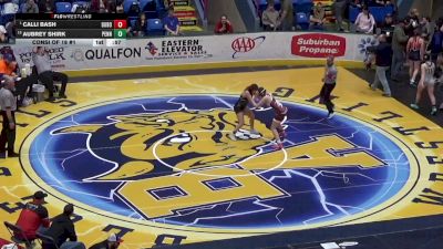 137 lbs Consi Of 16 #1 - Calli Bash, Dubois vs Aubrey Shirk, Penn Manor