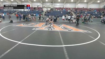 126 lbs Champ. Rd Of 32 - Emilio Escobar, Granite Wrestling Club vs Gage Snook, Syracuse
