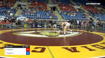 132 lbs Rnd Of 128 - Matthew DeWitt, Montana vs Trevor Nugent, Massachusetts