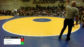 193 lbs Semifinal - Diego Costa, Palm Desert vs Trevyn Gates, Pleasant Grove (UT)