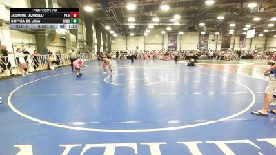 132 lbs Rr Rnd 2 - Jasmine Donello, PA DXI Elite vs Sophia De Lima, BHWC | Florida Supreme Girls