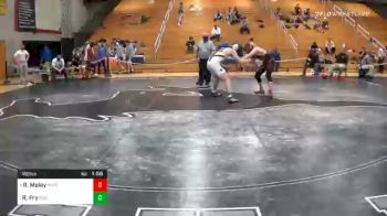 160 lbs Quarterfinal - Ryan Maley, Northeastern vs Ryan Fry, Red Lion