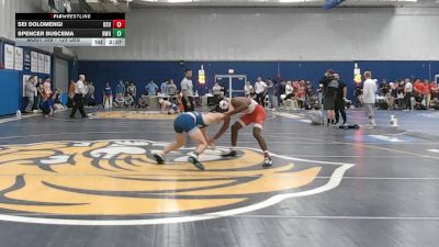 125 lbs Consolation - Sei Dolomengi, Bridgewater State vs Spencer Buscema, Roger Williams
