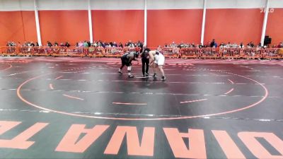 285 lbs Quarterfinal - Haider Alhajri, Lourdes University vs Tunde Oroye, Cleary University